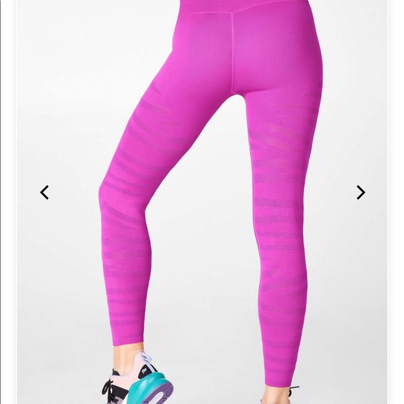 Fabletics High-Waisted Sculptknit Zebra Legging - Picture 2 of 6